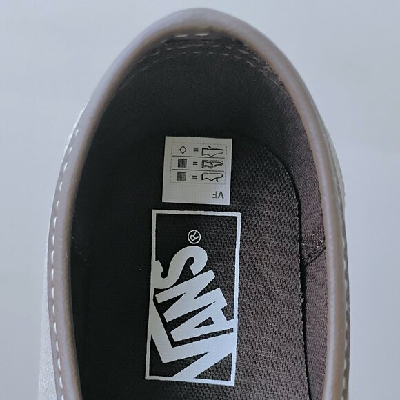 Vans Women's Authentic Low Top Canvas Sneaker in Special C & L Gray Color - Picture 9 of 13